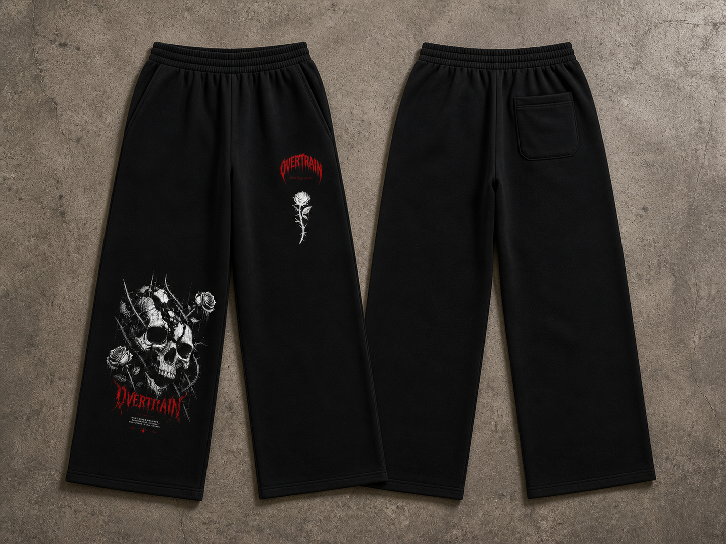 THORNED GRAVE Baggy Pants