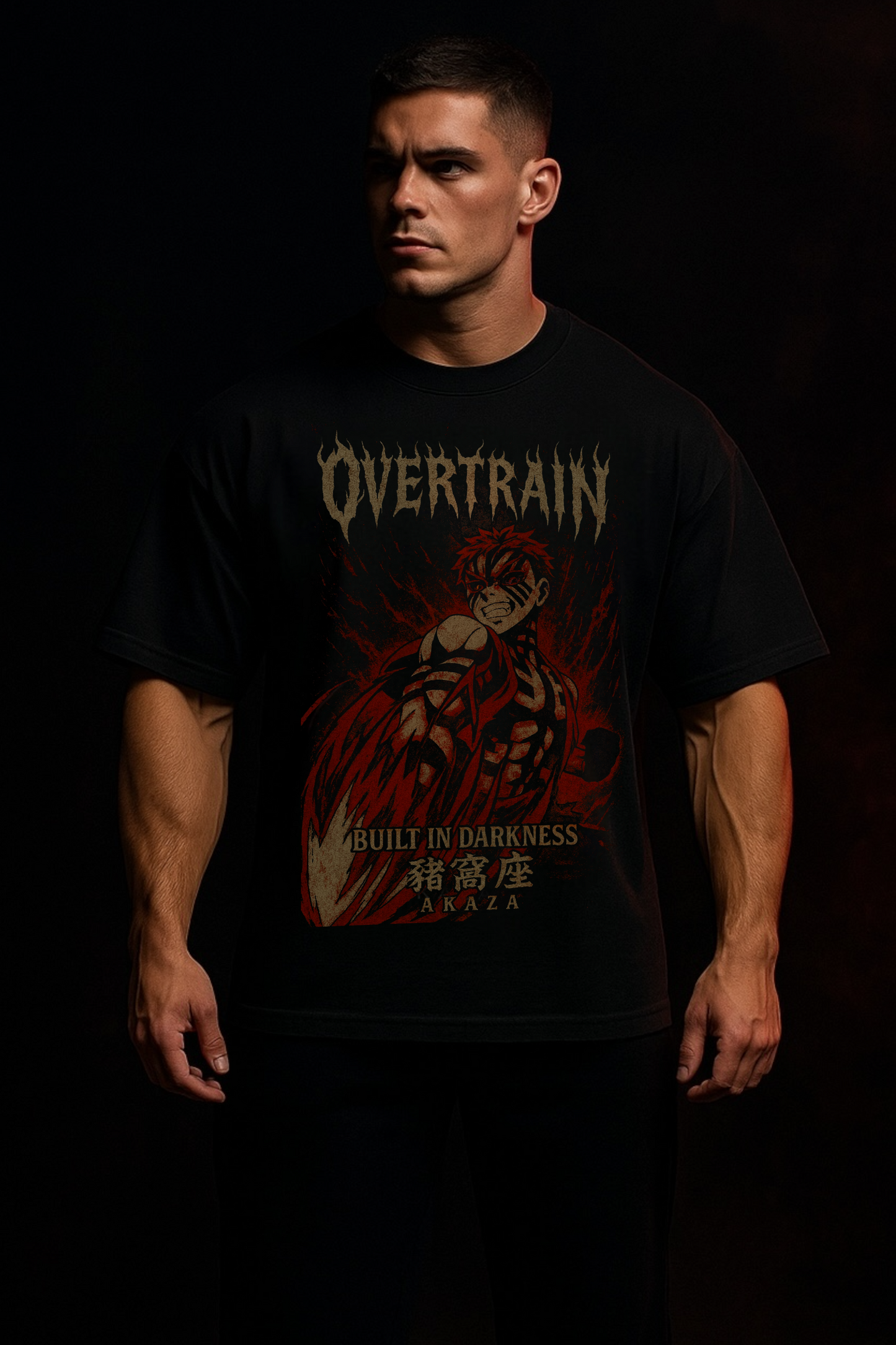 Akaza Darkness Oversize Tee