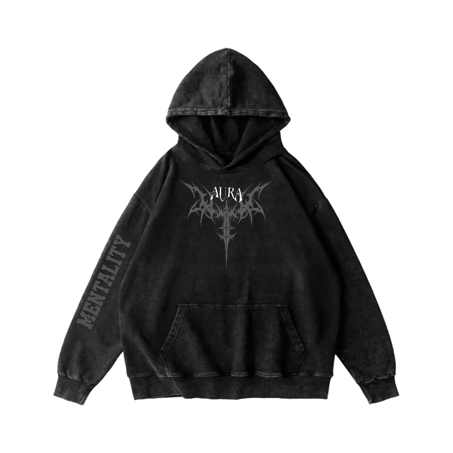Aura Hoodie Washed Oversized