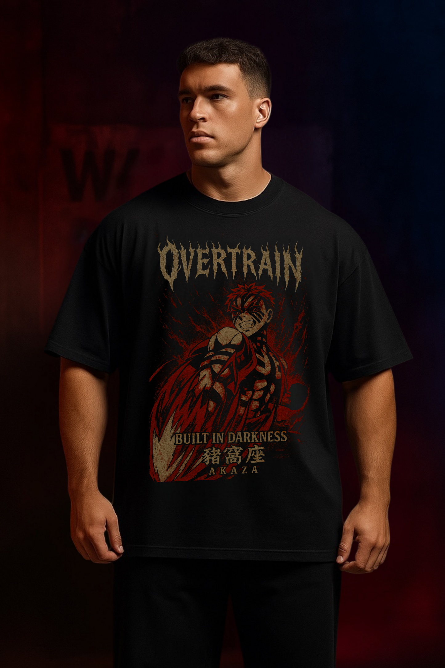 Akaza Darkness Oversize Tee