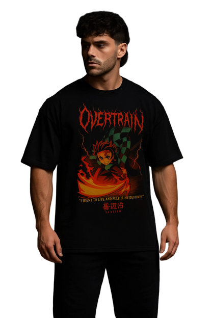 Tanjiro Flame Oversize Tee