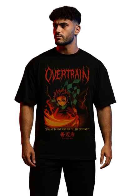 Tanjiro Flame Oversize Tee
