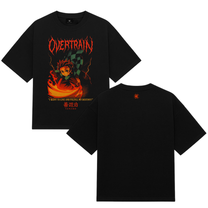 Tanjiro Flame Oversize Tee