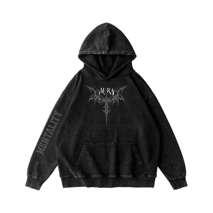 Aura Hoodie Washed Oversized