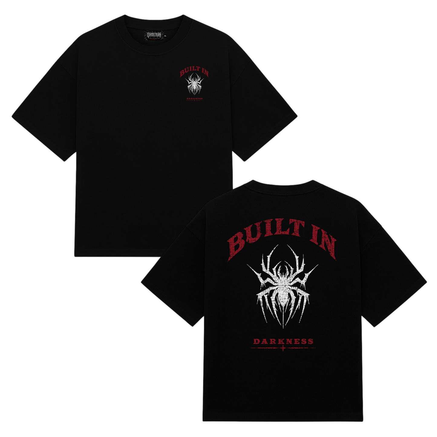 BUILT IN DARKNESS Oversize Tee
